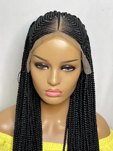 Miniatura 5 de Peluca trenzada cornrow peluca