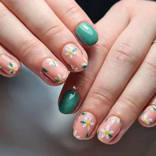 Miniatura 14 de Uñas postizas cuadradas cortas a presión, diseño de ojo de gato rojo, uñas postizas cortas con pegamento brillante, uñas postizas acrílicas