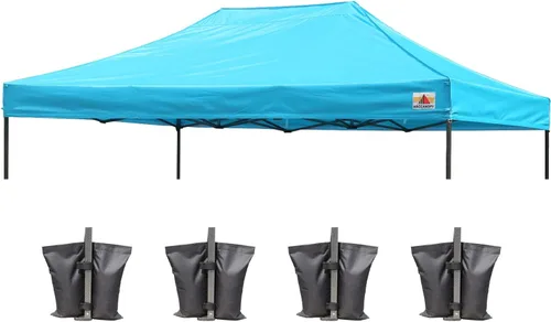 Miniatura 71 de ABCCANOPY - Toldo de repuesto para carpa desplegable (10x10 pies, beige)