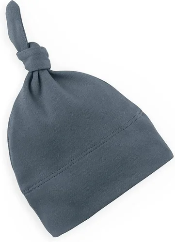 Colored Organics Gorro de algodón orgánico anudado para bebé, gorro de punto para bebés, niños y niñas recién nacidos