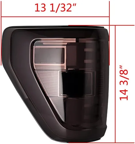 Miniatura 2 de Astra Depot Luz trasera de freno, lámpara de señal de giro trasera compatible con Ford F150 F-150 XL 2021 2022 2023 lado del pasajero
