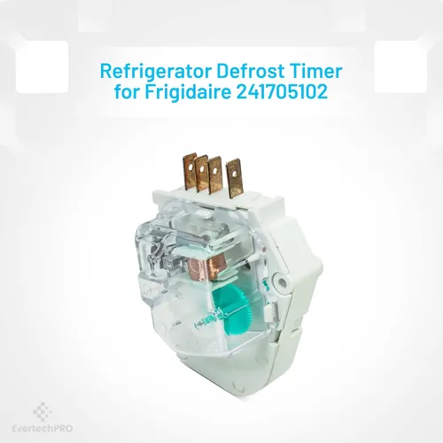 Miniatura 3 de EvertechPRO 4378243, 241705102, temporizador de descongelación para Frigidaire PS11726371