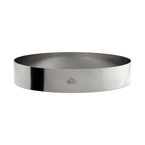 Miniatura 6 de Fat Daddio's Anillo redondo de acero inoxidable para pasteles y pastelería, 2 x 0.75 pulgadas