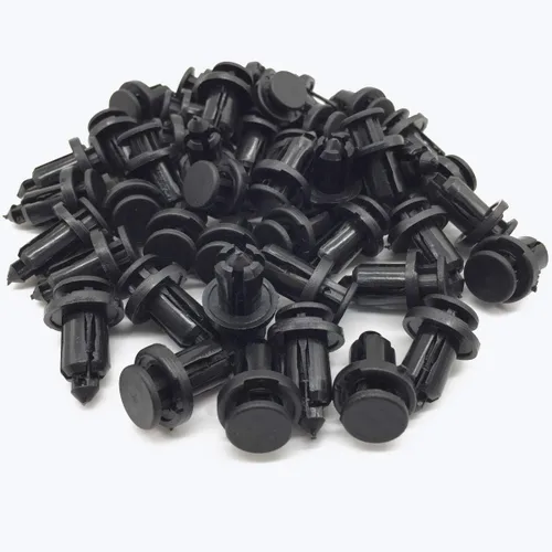 Miniatura 6 de Lantee Clips de retención de nailon tipo empuje para Nissan 01553-09241 240SX, 350Z, 370Z, Altima, Cube, Maxima, Murano, NV, Pathfinder, Quest