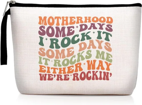 Miniatura 9 de Regalos divertidos para mamá, esposa, tía, tía, regalos divertidos para mamá, bolsa de maquillaje para amantes de los deportes, mamá, mamá, madre