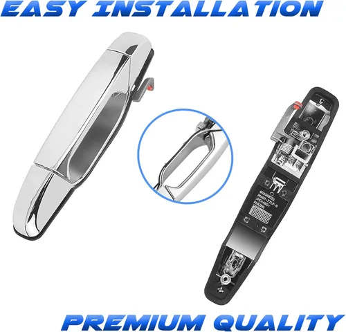 Miniatura 4 de Juego de 4 manijas exteriores para Chevy Silverado 1500 2500 Tahoe Suburban Avalanche GMC Sierra Yukon Cadillac Escalade 2007 2008 2009 2010 2011
