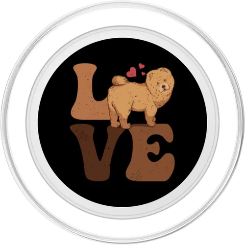 Miniatura 2 de Chow Chow Dog LOVE PopSockets MagSafe PopGrip para iPhone