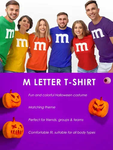 Miniatura 5 de Promotion & Beyond - Camiseta para hombre, diseño de Halloween, para fiesta de disfraces