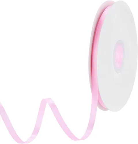 Miniatura 93 de MECCANIXITY Cinta de satén de 3/8 pulgadas de 50 yardas, de grogrén, de seda sólida, fina para ramo de boda, para regalo del día de San Valentín