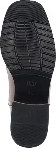 Miniatura 5 de IUV Botas de Vaquero para Hombre de Pie Ancho Punta Cuadrada Botas Occidentales con Bordado Clásico Duraderas Sin Cordones