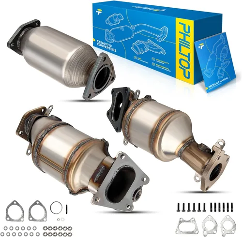 Miniatura 54 de PHILTOP Kit de convertidor catalítico de alto flujo apto para 2001-2005 Civic 1.7L DX/GX/HX/LX/LX Special Edition/Value Package (modelos execept EX)