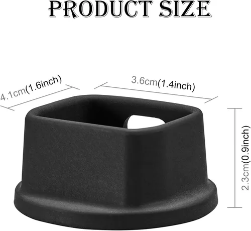 Miniatura 2 de PCTC Soporte de escritorio antideslizante de silicona para DJI Osmo Pocket 3, ligero y compacto, OSMO Pocket 3 Accesorios (negro silicona)
