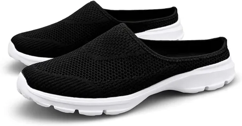 Miniatura 5 de ChicWind - Zapatillas de malla transpirable para mujer, estilo alpargatas, con espalda abierta, sin cordones