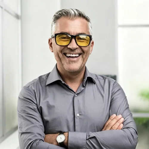 Miniatura 5 de Lentes de degeneración macular para hombres y mujeres, lentes para ayuda a la degeneración macular, glaucoma, cataratas y retinitis pigmentosa