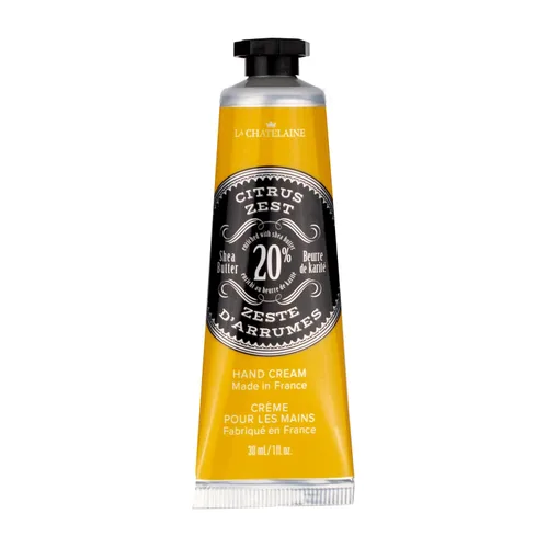 Miniatura 10 de La Chatelaine Crema de manos con manteca de karité al 20% tamaño de viaje, aceite de argán orgánico, hidratante, nutritiva, reparadora, loción