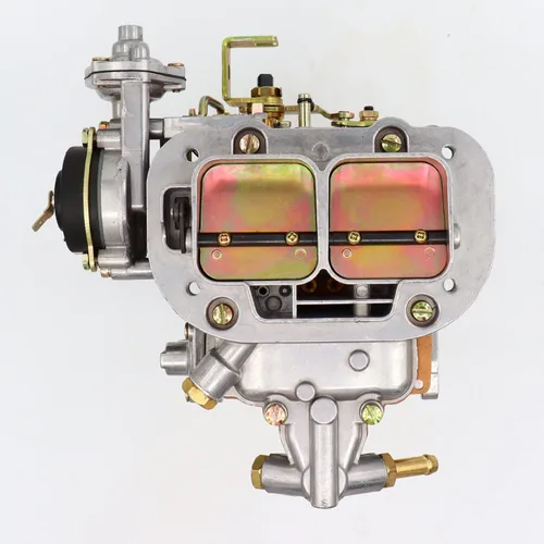 Miniatura 2 de Carburador de 2 barriles para Weber 32/36 DGV DGEV 32x36 Choke eléctrico compatible con Toyota Pickup Celica Mazda B2000 B2200 Corona 20R 22R Datsun