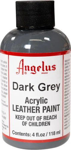 Miniatura 163 de Angelus - Pintura acrílica para cuero, 4 Fl Oz, color blanco - Pintura para cuero profesional flexible, resistente a grietas, arañazos
