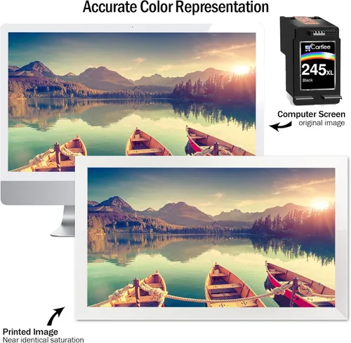 Miniatura 4 de Cartlee Cartucho de tinta compatible de repuesto para Canon Ink 245 para Canon PG 245xl Cartucho de tinta para iP2820 MG2420 MG2920 MG2922 MG2520