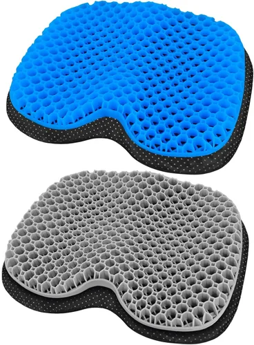 Miniatura 16 de NEW-Vi Cojín Antideslizante para Asiento de Kayak - Almohadilla de Gel Impermeable Engrosada para Bote Kayak Canoa Remo Estadio para Sentarse en Azul
