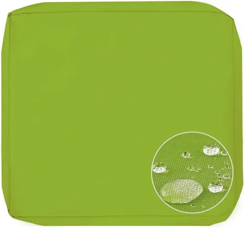 Miniatura 44 de Sqodok - Fundas para cojines de patio de 18 x 18, fundas impermeables para cojines de exterior de repuesto, 2 unidades, fundas para asientos