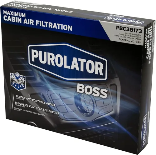 Miniatura 7 de Purolator PBC38173 PurolatorBOSS Filtro de Aire de Cabina Automotriz con Carbón Activado, Filtro de Reemplazo OEM para Compartimento de Pasajeros