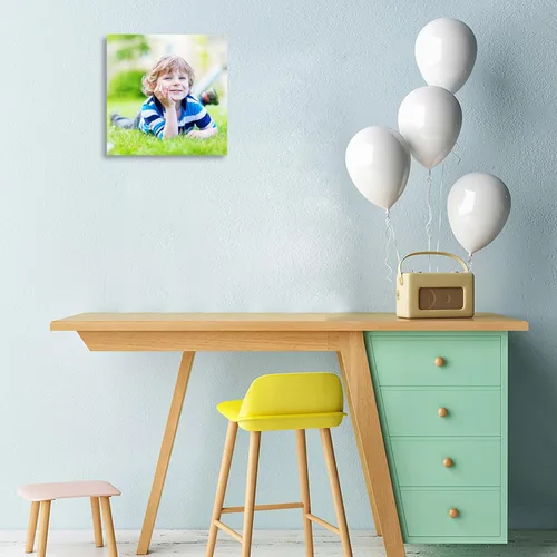 Miniatura 2 de Impresión personalizada de foto a lienzo, impresiones de lienzo enmarcadas personalizadas con tus fotos personalizadas para dormitorio, sala