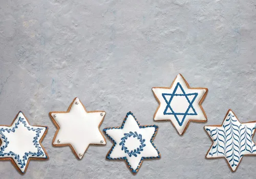Miniatura 4 de Fox Run Cortadores de galletas de estrella de acero inoxidable, juego de 5 cortadores en forma de estrella