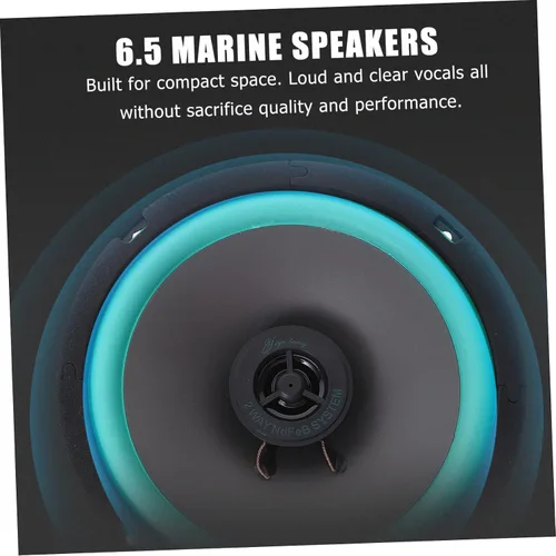Miniatura 2 de Vaguelly 2 unids bocina de coche marina 6.5 altavoces de audio del coche 6.5 altavoces estéreo del coche Bocina para coche altavoces marinos