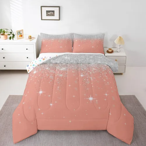 Miniatura 16 de Feelyou Juego de ropa de cama de fantasmas para niños y niñas, tamaño individual, juego de edredón con temática de fantasma de terror para niños