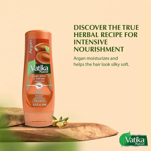 Miniatura 4 de Vatika Naturals Acondicionador hidratante - Acondicionador hidratante para cabello seco, dañado y encrespado - Nutrición profunda con ingredientes