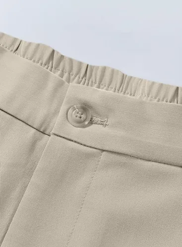 Miniatura 7 de JMIERR Pantalones de golf para hombre, ajustados, elásticos, pantalones de vestir para correr, viajar, pantalones casuales con bolsillos