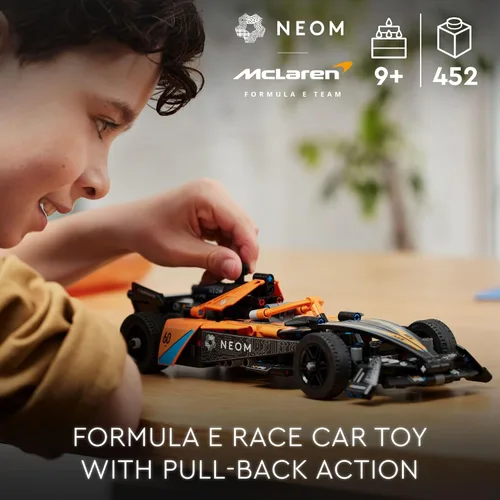 Miniatura 2 de LEGO Technic NEOM McLaren Formula E - Coches de juguete de construcción para niños, niños y niñas, a partir de 9 años, auto de carreras McLaren