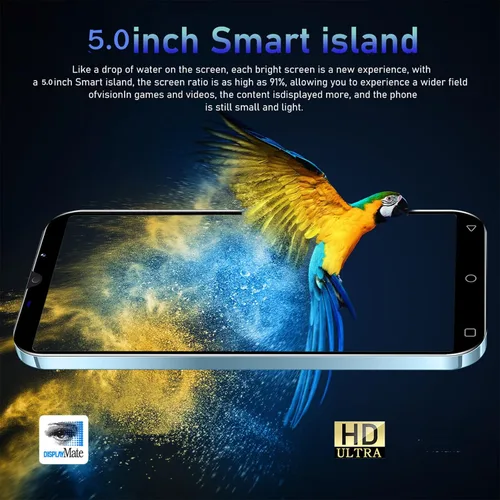 Miniatura 3 de Spark10Pro Teléfono móvil barato, pantalla HD de 5.0 pulgadas, batería de 3000 mAh, 16 GB ROM (expandible hasta 128 GB) Android 9.0 Dual SIM, Negro