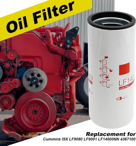 Miniatura 7 de UOIENRT LF14000NN 14000NN Filtro de lubricante de filtro de aceite, repuesto para motores diesel Cummins ISX ISM QSX QST X15 M11 LF9080 LF9001