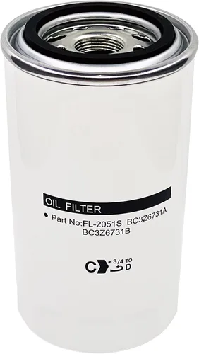 Filtro de aceite FL2051S compatible con Ford F250 F350 F450 F550 F650 F750 F750 6.7L Powerstroke motor diesel reemplazo BC3Z-6731-B BC3Q-6714-CA