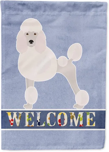 Miniatura 89 de Caroline's Treasures CK3647CHF - Bandera de bienvenida con diseño de bulldog francés, manga grande, para porche, para colgar en la pared, poliéster