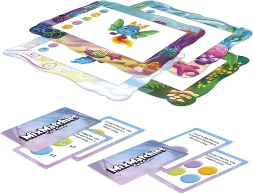 Miniatura 3 de Hasbro Gaming MixMatchies - Juego de cartas, juego para niños, juego familiar para edades de 8 años en adelante, de 2 a 6 jugadores