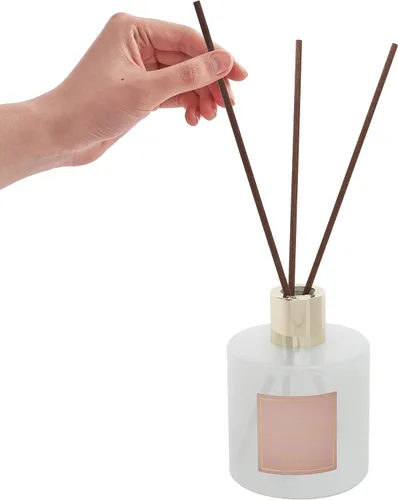 Miniatura 5 de Cocorrína Juego de difusor de varillas - Difusor perfumado de rosa satinada con varillas para el hogar, difusor de varillas para decoración