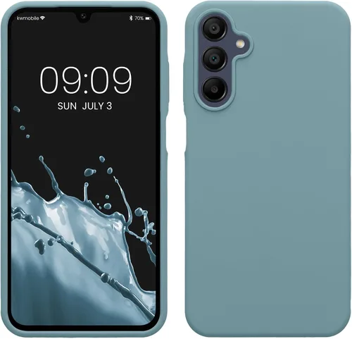 Miniatura 104 de kwmobile Funda Compatible con Samsung Galaxy A14 5G - Funda de teléfono de TPU y silicona con acabado suave - Verde Lima