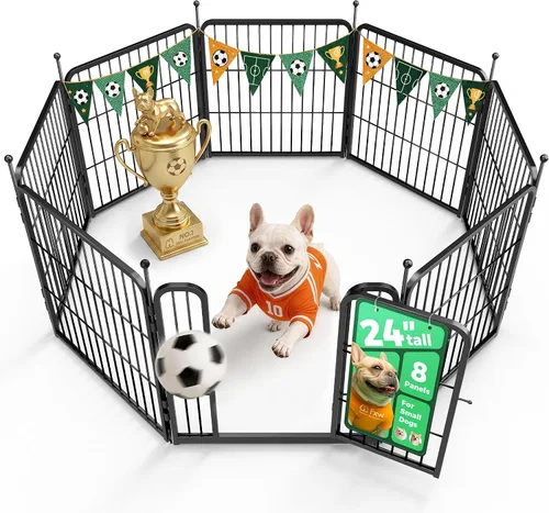 Miniatura 36 de FXW Rollick - Corralito para perros para patio, campamento con casa rodante, patentado, 24 pulgadas, 2 paneles