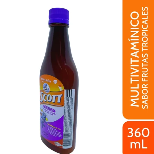Miniatura 3 de Emulsion de Scott Frutas Tropicales (fruta tropical) (12.2 fl oz)