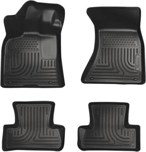 Husky Liners Alfombrillas Weatherbeater | Para Chrysler 300 y Dodge Charger 2011-2024 (Solo tracción trasera) | Asientos delanteros y segunda fila,