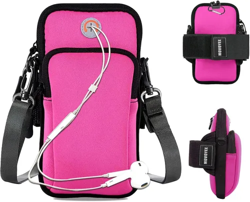 Miniatura 8 de Soporte de teléfono para correr iPhone 17 16 16e 15 14 13 12 11 Pro Max Xs Xr X Plus Air Mini bolsa, Samsung Galaxy S26 S25 S24 S23 S22 Ultra Note