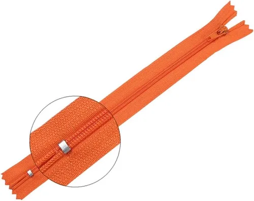 Miniatura 7 de Cierre de tela, 10 cremalleras de nailon para manualidades de costura a medida, cremalleras de nailon, para coser de 3 a 24 pulgadas, para coser