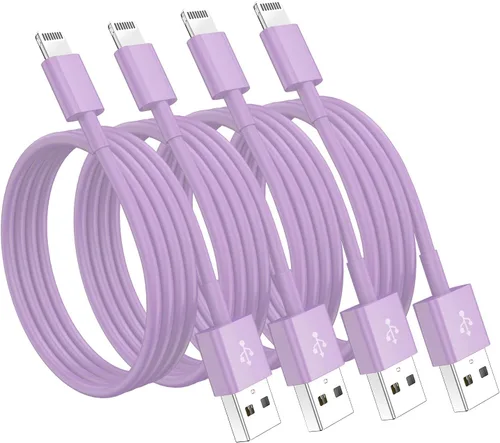 Miniatura 36 de Susnwere Cable de carga extra largo para iPhone de 15 pies, [certificado Apple MFi], cable USB a Lightning de 15 pies, cable de carga rápida
