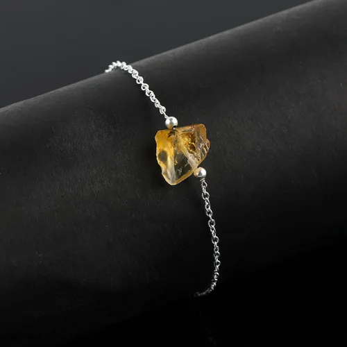 Miniatura 3 de TGH Pulsera de barra chapada en plata, pulsera de cadena ajustable para mujer, 7+1 pulgada, regalo de joyería de moda