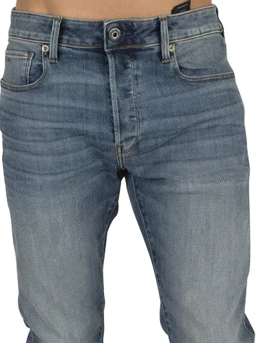Miniatura 7 de G-Star 3301 - Jeans ajustados para hombre, Vintage Medium Aged