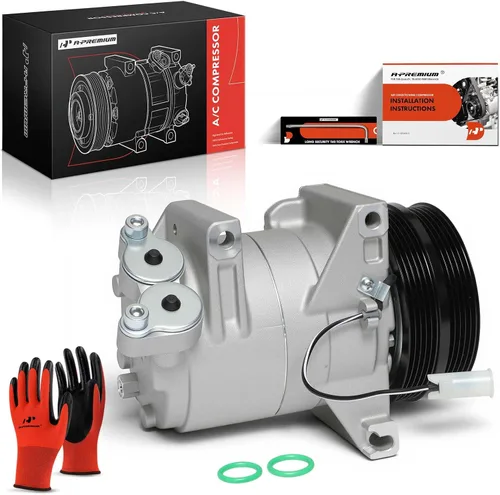 Miniatura 10 de A-Premium Compresor de aire acondicionado de CA con embrague compatible con Volvo C70 2004/2006-2013, C30 2008-2013, S40/V50 2005-2011, V70