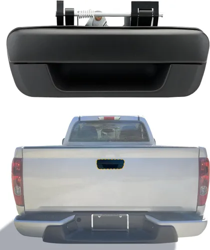 Miniatura 9 de Mango de puerta de portón trasero, compatible con Chevy Colorado y GMC Canyon 2004-2012 y Isuzu i-280 / i-290 / i-350 / i-370, exterior trasero
