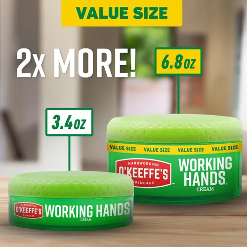 Miniatura 6 de O'Keeffe's Working Hands Crema de manos de tamaño económico, tarro de 6.8 onzas (paquete de 1)